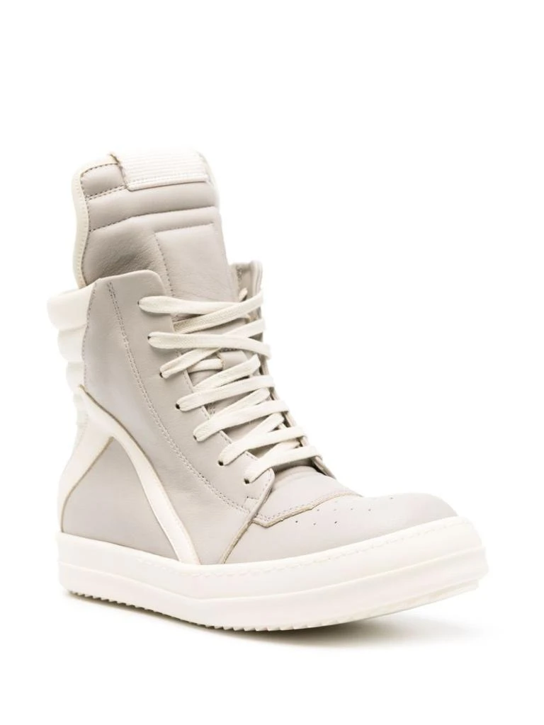 商品Rick Owens|RICK OWENS - Geobasket Leather Sneakers,价格¥7485,第4张图片详细描述