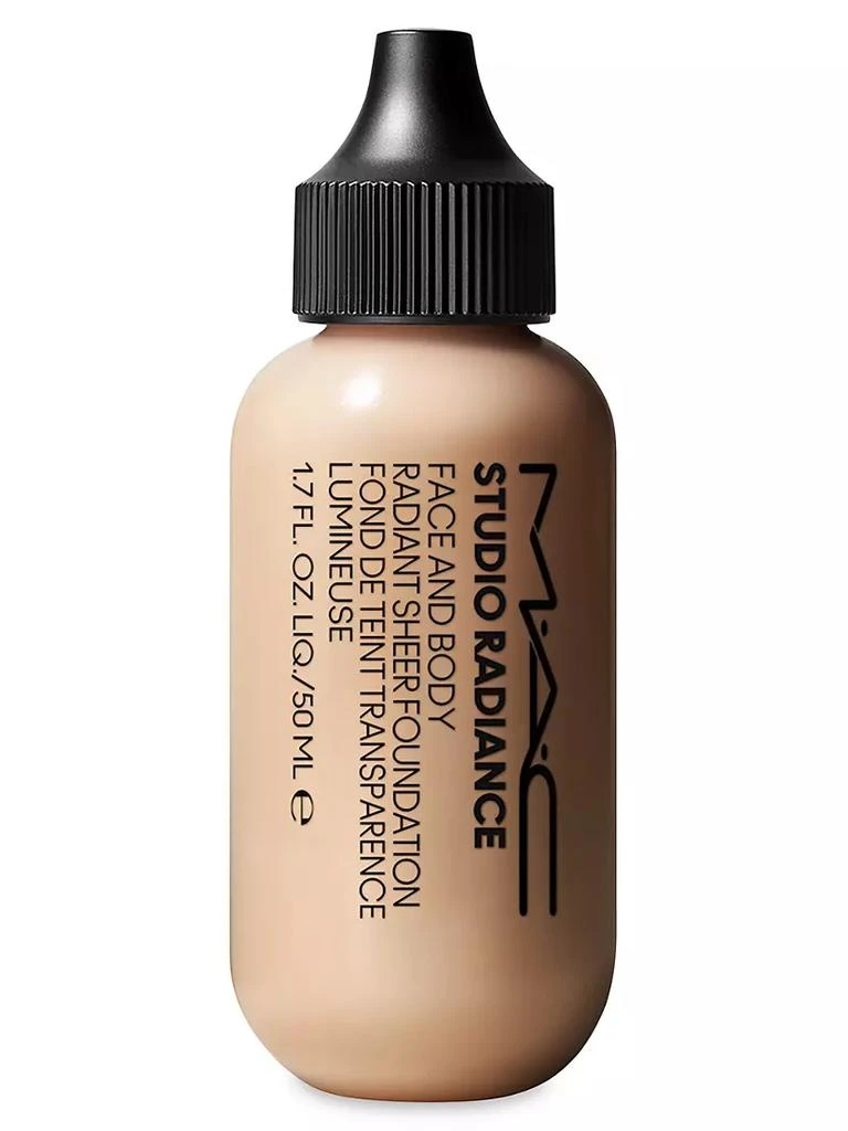 商品MAC|Studio Radiance Face & Body Radiant Sheer Foundation,价格¥316,第1张图片