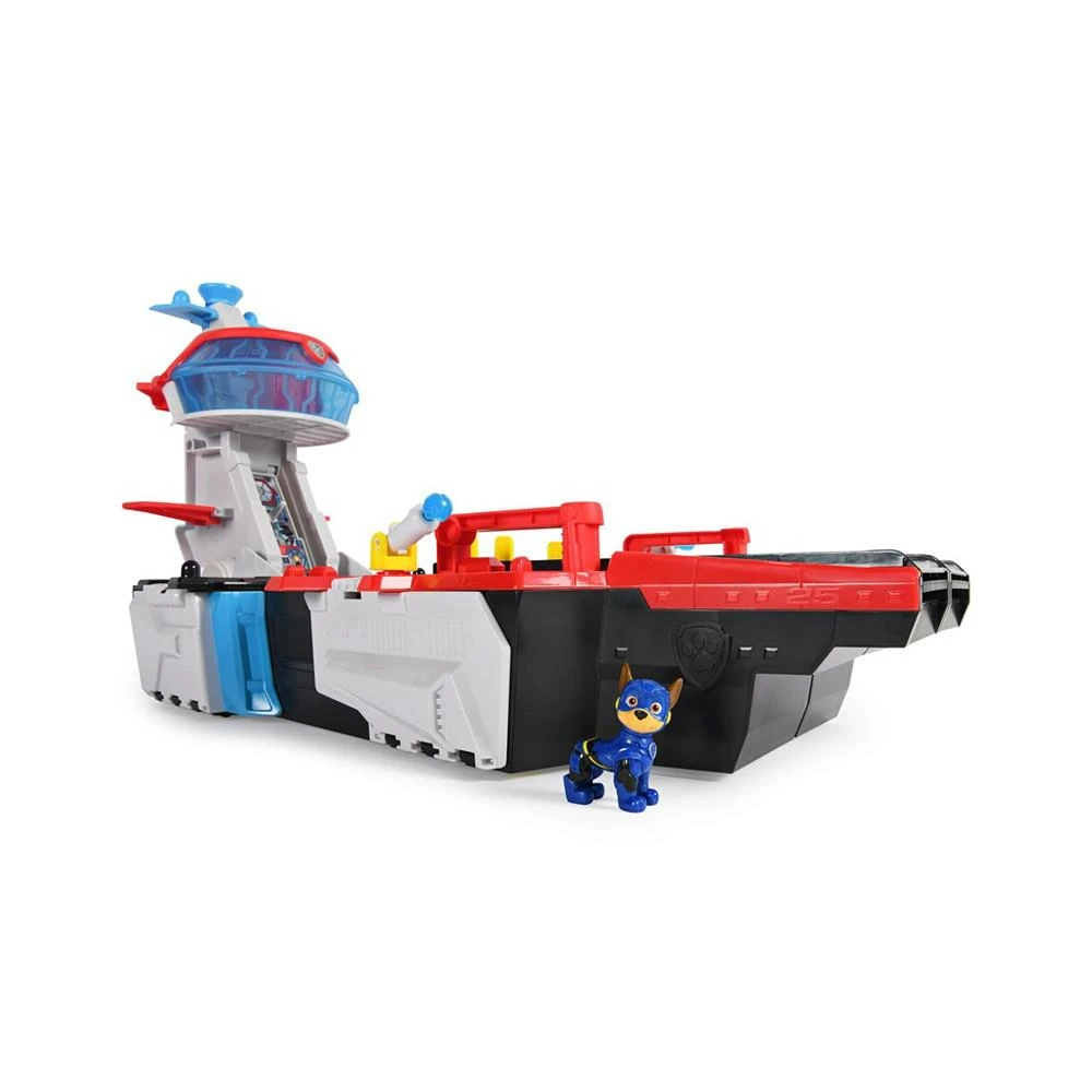 商品Paw Patrol|The Mighty Movie, Aircraft Carrier HQ, with Chase Action Figure and Mighty Pups Cruiser, Kids Toys for Boys Girls 3 Plus,价格¥486,第4张图片详细描述