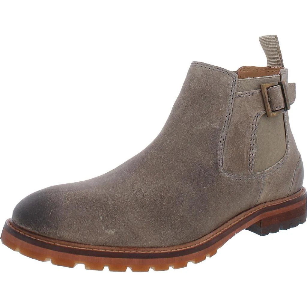 商品Steve Madden|Steve Madden Mens Lonny Suede Laceless Ankle Boots,价格¥193,第1张图片