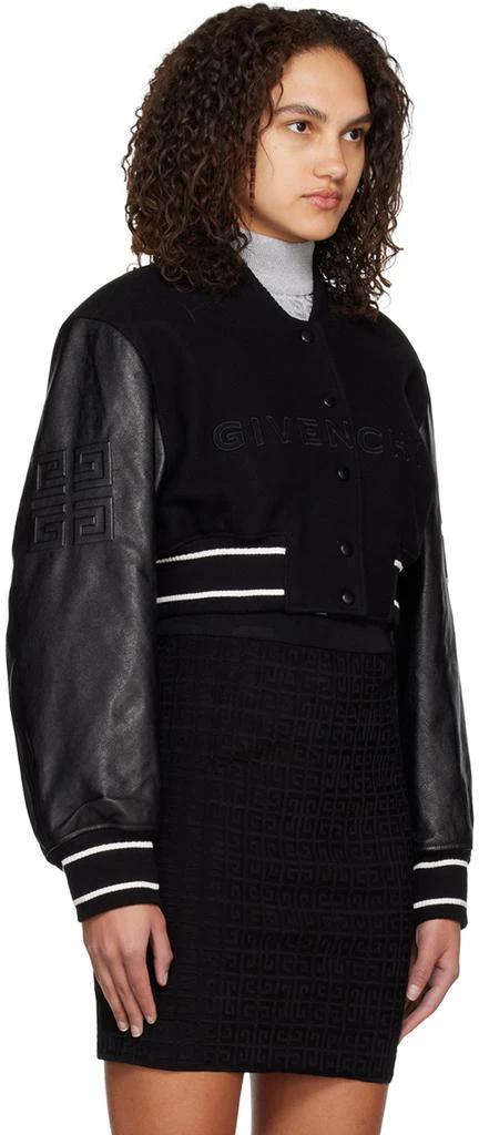 商品Givenchy|黑色 4G 棒球夹克,价格¥25800,第2张图片详细描述