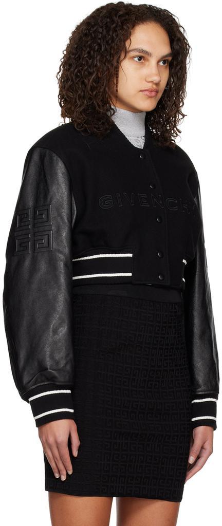 商品Givenchy|黑色 4G Varsity 棒球夹克,价格¥25229,第4张图片详细描述