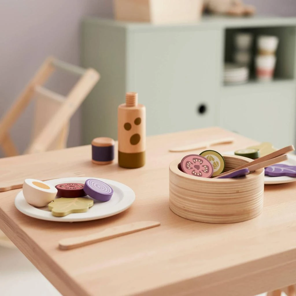 商品Kids Concept|Kids Concept Kid's Hub Salad set,价格¥99,第4张图片详细描述