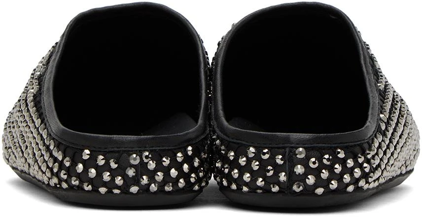 商品Marni|Black Fussbett Sabot Slippers,价格¥5568,第2张图片详细描述