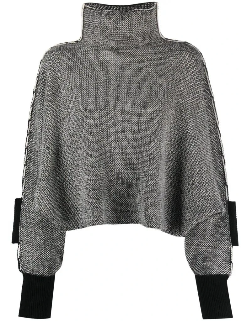 商品Issey Miyake|ISSEY MIYAKE Women Seed Stitch Knit Top,价格¥2408,第1张图片