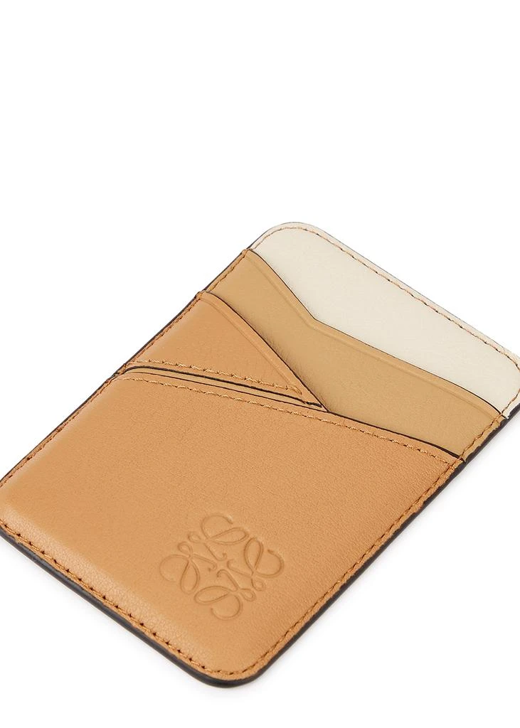 商品Loewe|Puzzle tri-tone magnetic leather card holder,价格¥2041,第3张图片详细描述