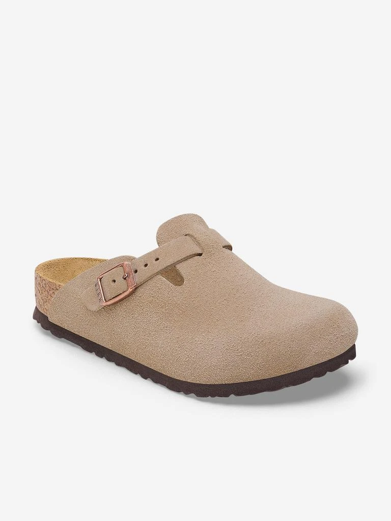 商品Birkenstock|BIRKENSTOCK Kids Boston Clog Sandals in Beige,价格¥716,第2张图片详细描述