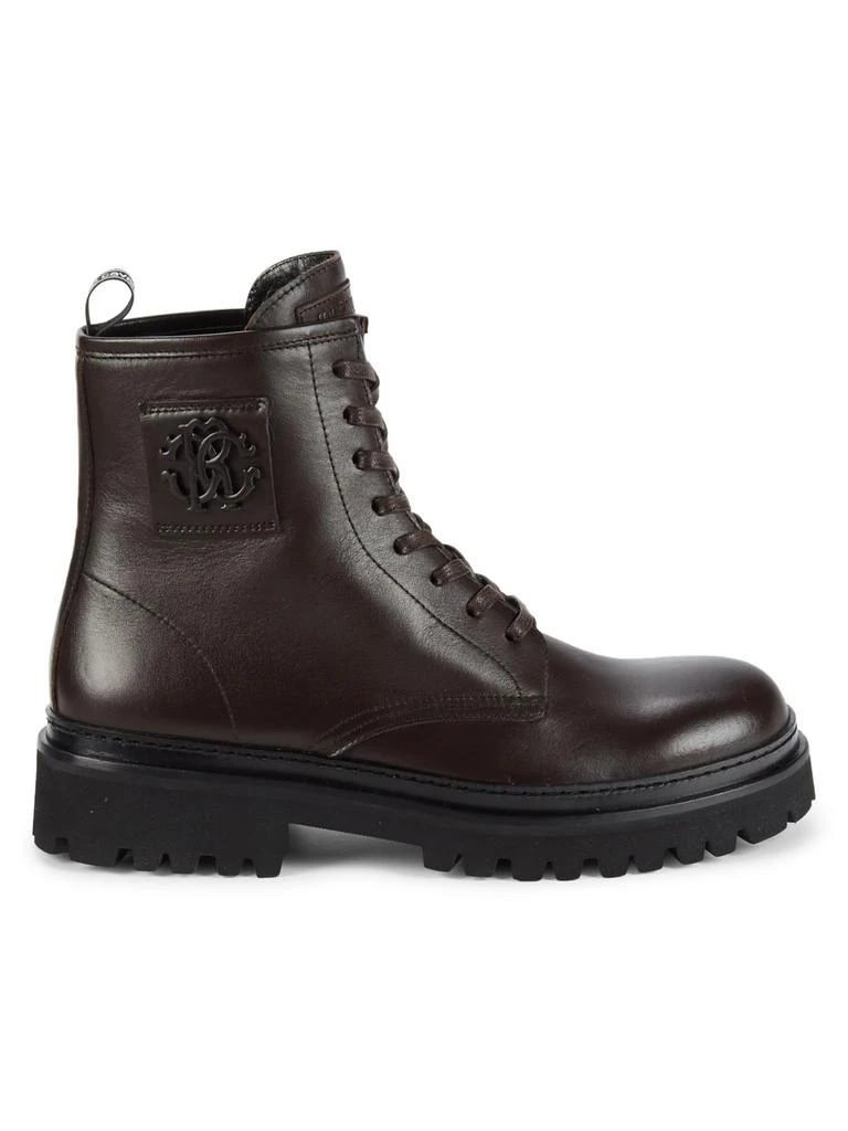 商品Roberto Cavalli|Leather Hiker Boots,价格¥1355,第1张图片