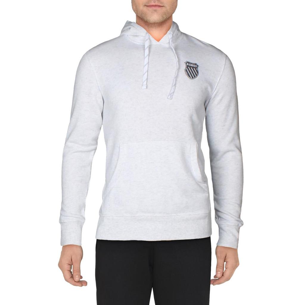 K-Swiss Origin Men's Fleece Lined Embroidered Logo Activewear Lifestyle Hoodie商品第2张图片规格展示