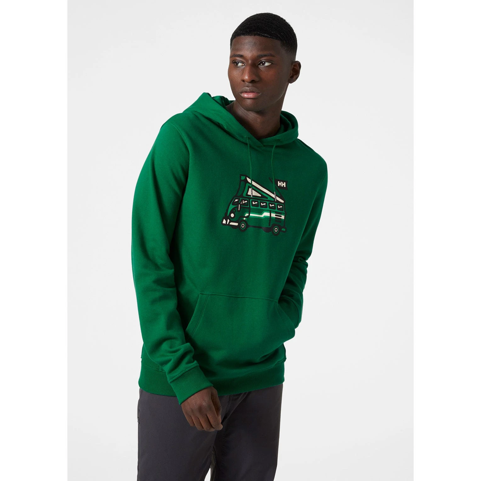 商品【商品预售7天】 Helly Hansen|Helly Hansen 男士户外软壳衣 62934486MALACHITE 绿色,价格¥2074,第3张图片详细描述