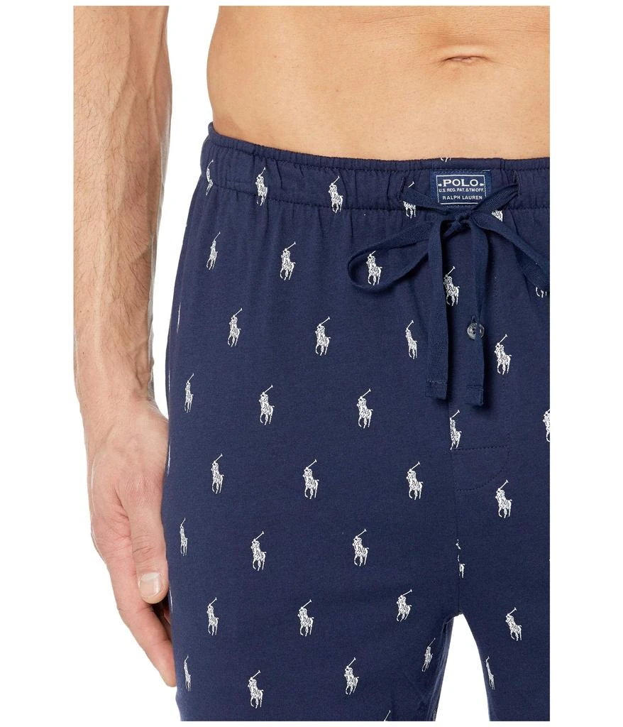 商品Ralph Lauren|Knit Jersey Covered Waistband PJ Pants,价格¥239,第4张图片详细描述
