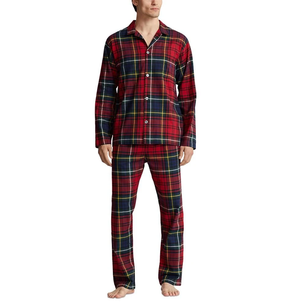 商品Ralph Lauren|Men's Cotton Plaid Flannel Pajama Pants,价格¥419,第3张图片详细描述