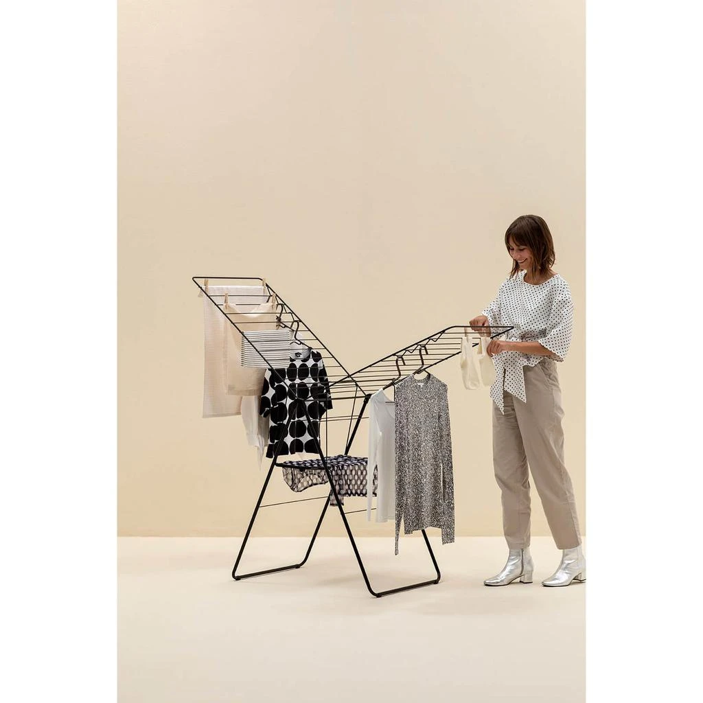 Brabantia HangOn Drying Rack - 25m - Matt Black 商品