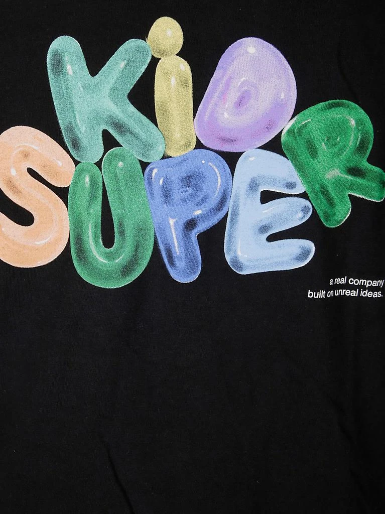 商品Kidsuper|Kidsuper Bubble Logo Printed Crewneck T-Shirt,价格¥341,第3张图片详细描述
