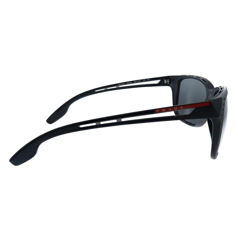 Prada Linea Rossa  PS 03TS 1BO5S0 59mm Unisex Rectangle Sunglasses商品第3张图片规格展示