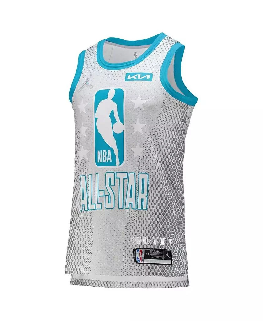 商品NIKE|Men's White 2022 NBA All-Star Game 75th Anniversary Swingman Jersey,价格¥716,第2张图片详细描述
