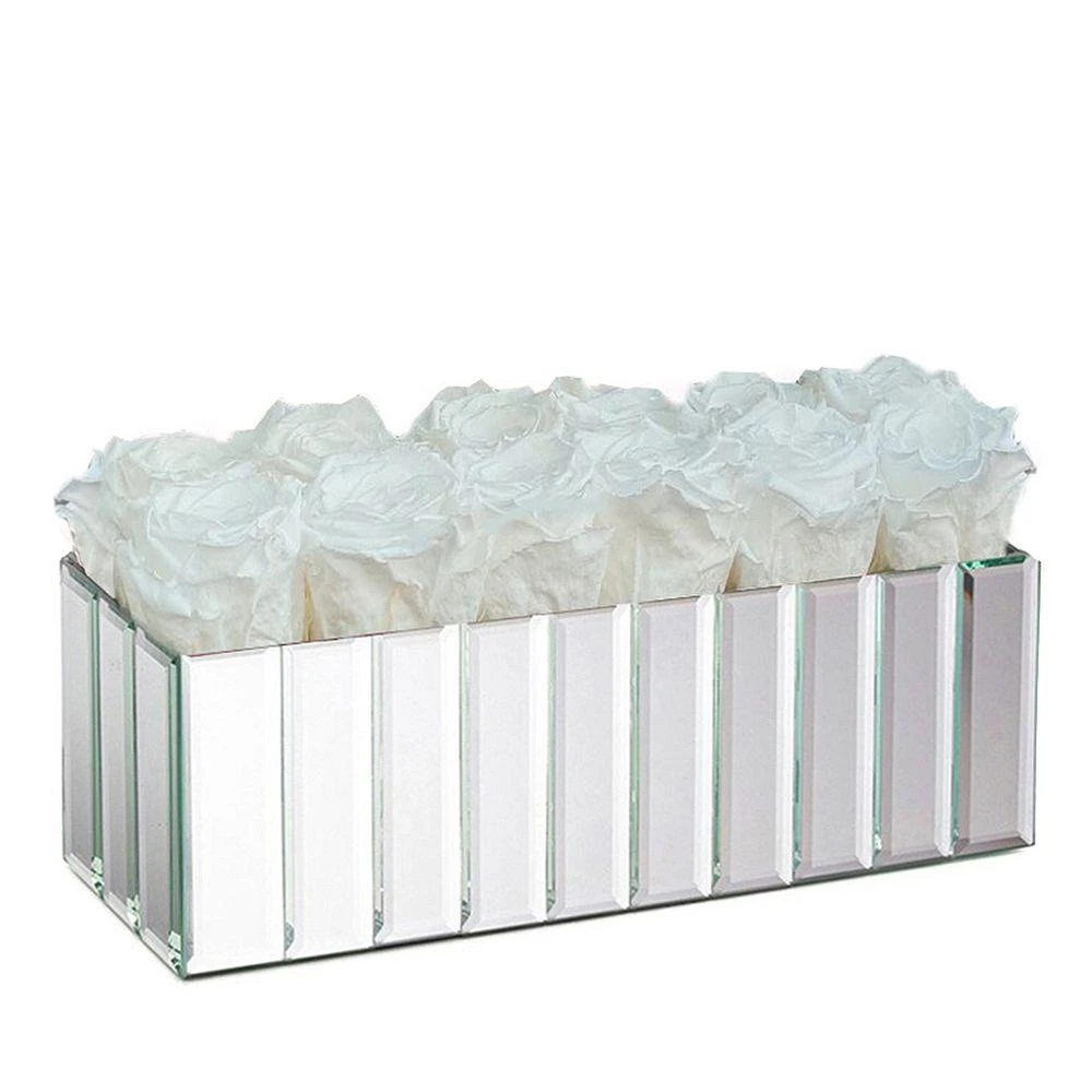 商品Rose Box NYC|12 Rose Modern Mirrored Centerpiece,价格¥2374,第1张图片详细描述