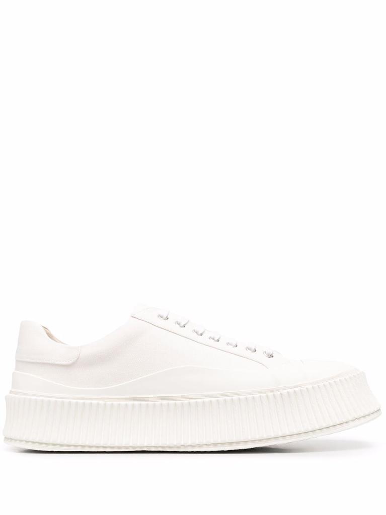 商品Jil Sander|JIL SANDER LEATHER SNEAKER,价格¥2376,第1张图片