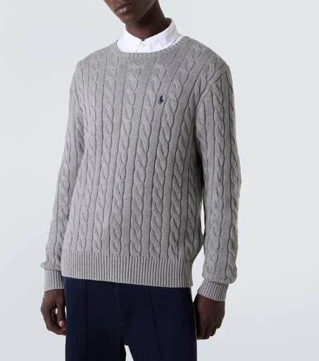 商品Ralph Lauren|绞花针织棉质毛衣,价格¥2023,第3张图片详细描述