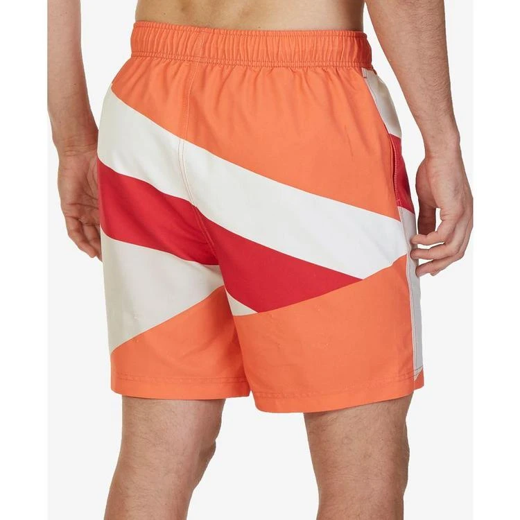 商品Nautica|Men's Coastal Colorblocked 7 1/2" Swim Trunks,价格¥208,第3张图片详细描述