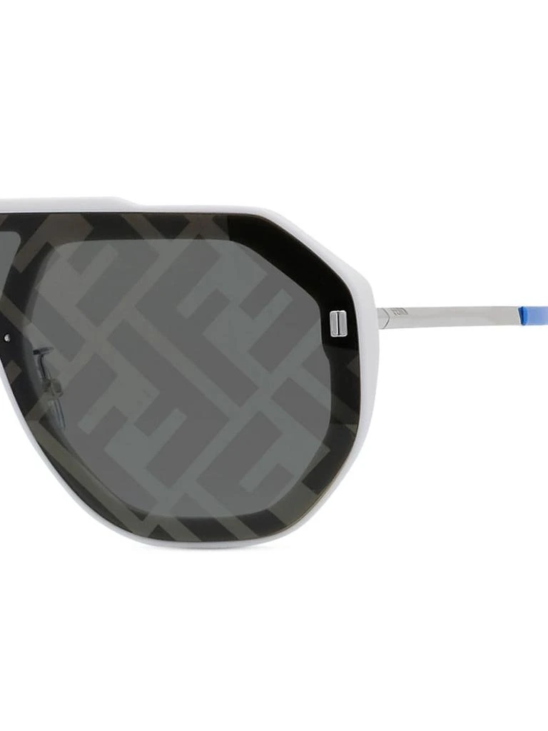商品Fendi|Logo Pilot Mask Sunglasses,价格¥3915,第3张图片详细描述