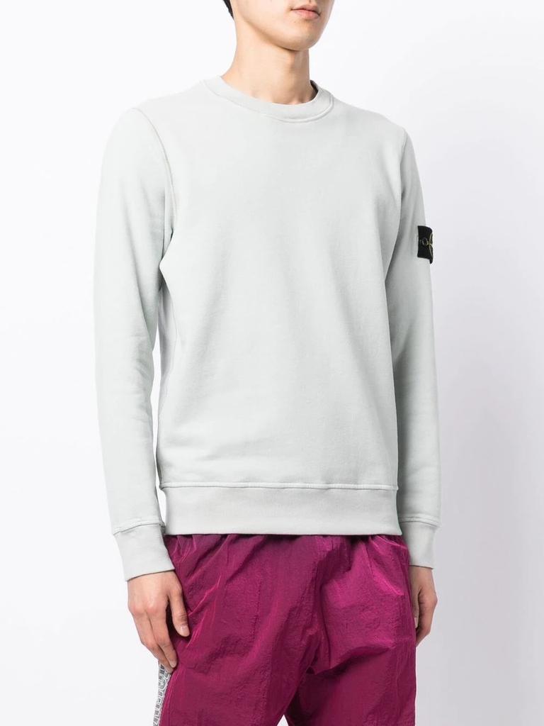 商品Stone Island|STONE ISLAND MEN LOGO PATCH SWEATSHIRT,价格¥2948,第1张图片