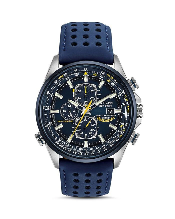 商品Citizen|Blue Angels World Chrono A-T Watch, 43mm,价格¥3903,第1张图片