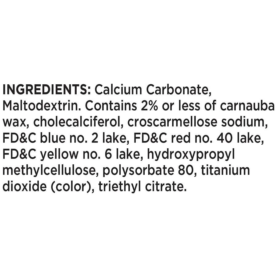 商品Walgreens|Calcium Carbonate 600mg + Vitamin D3 800IU,价格¥141,第3张图片详细描述