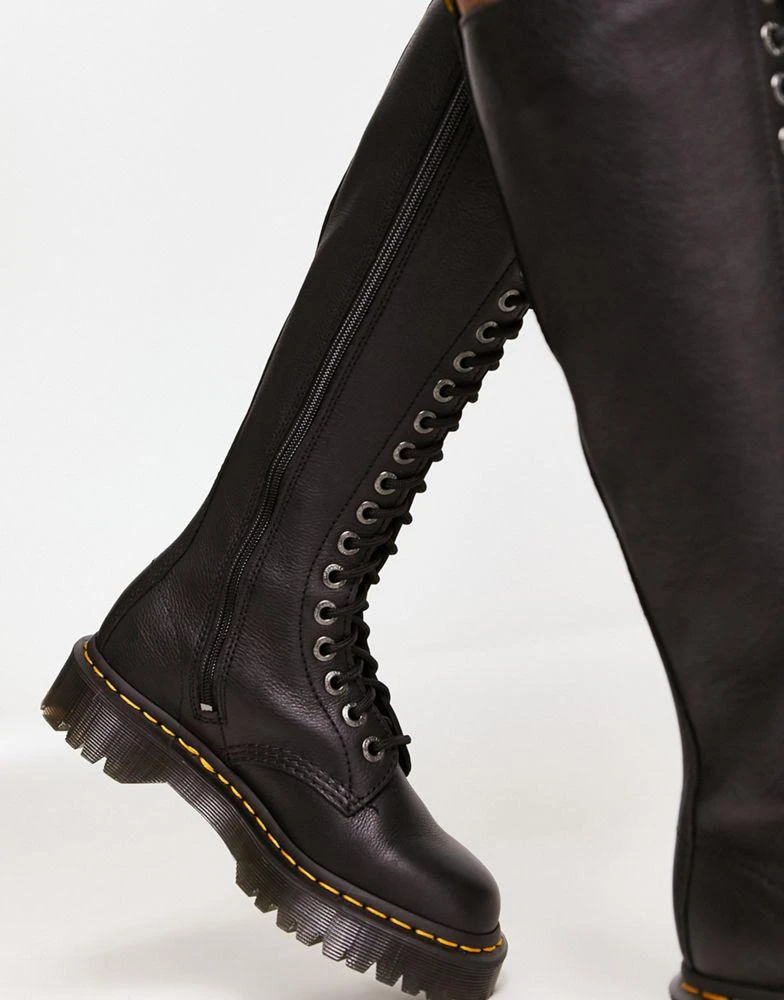 商品Dr. Martens|Dr Martens 1B60 Bex high leg lace up boot in black,价格¥2042,第3张图片详细描述