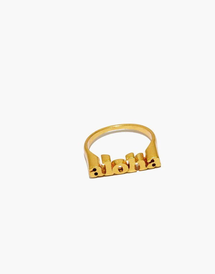 商品Madewell|Aloha 戒指,价格¥79,第1张图片