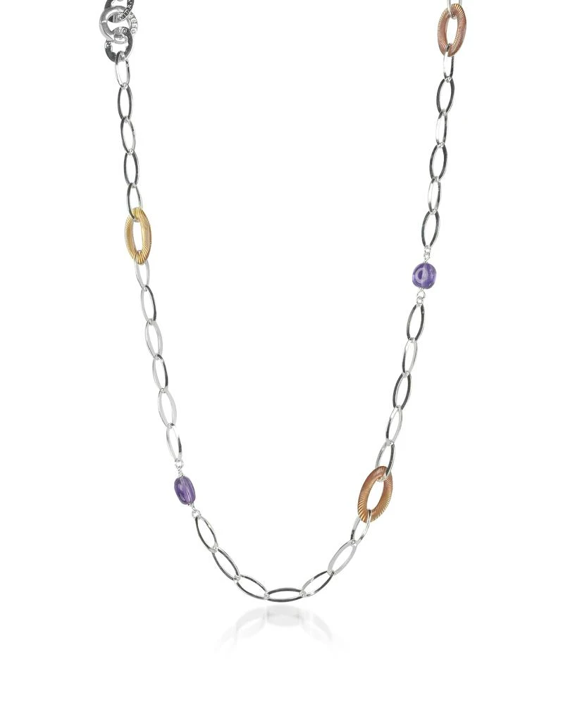 商品Rosato 洛萨朵|Sterling Silver Long Necklace w/Beads,价格¥3612,第1张图片