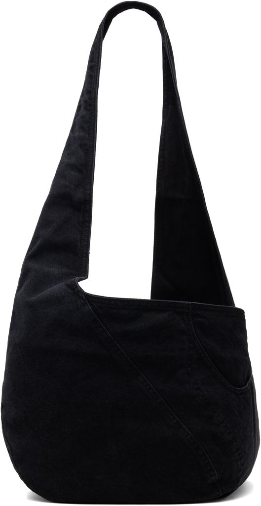 新品 J.L-A.L 24AW Bezier Bag デニム ベジェ バッグ 美品】 ジェイラル _J.L-A.L_ Bezier Bag デニム ブラック