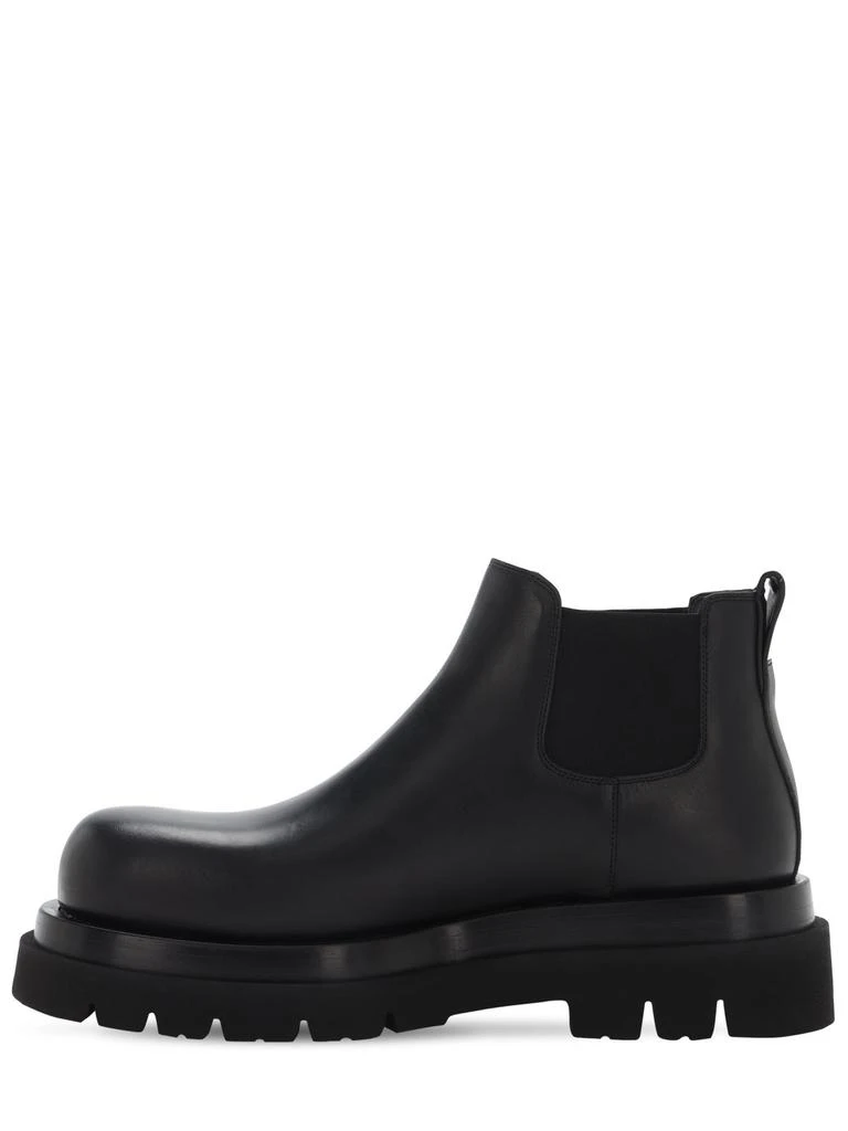 商品Bottega Veneta|Lug Leather Chelsea Mid Boots,价格¥10321,第4张图片详细描述