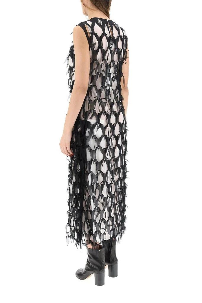 商品MAISON MARGIELA|DECORTIQUE' CHIFFON DRESS,价格¥4625,第4张图片详细描述