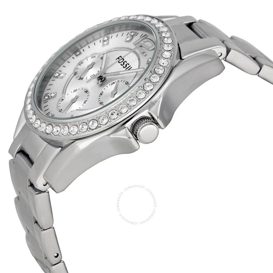 商品Fossil|Riley Multi-Function Silver Dial Ladies Watch ES3202,价格¥551,第2张图片详细描述