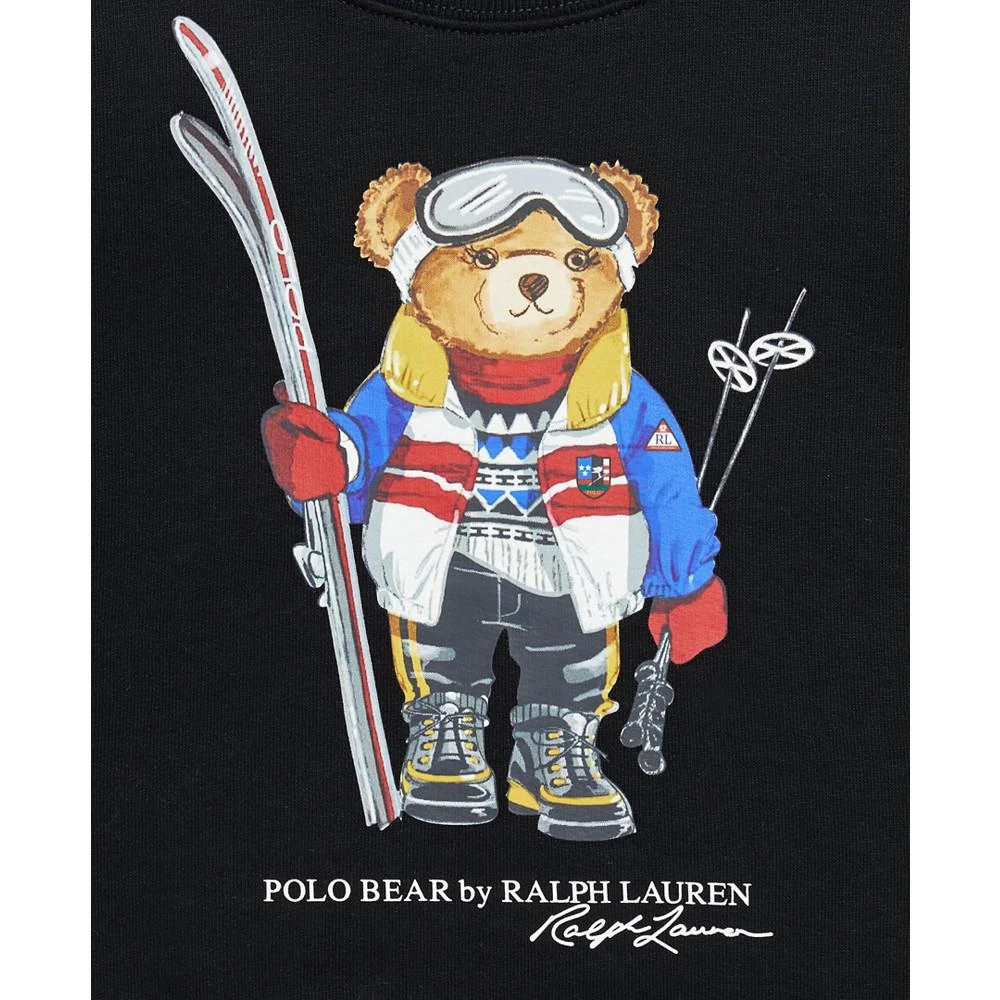 商品Ralph Lauren|Big Girls Polo Bear Fleece Long Sleeves Sweatshirt,价格¥134,第3张图片详细描述