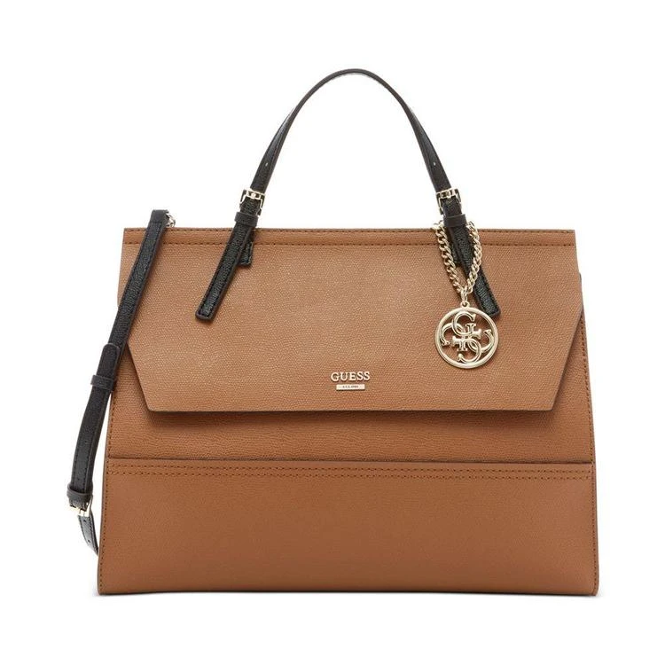 商品GUESS|Huntley Top-Handle Flap-Front Satchel,价格¥874,第1张图片