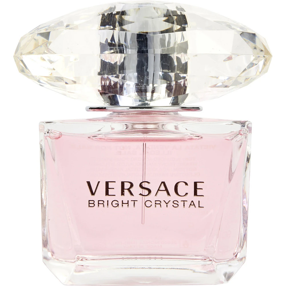 商品Versace|【简装】Versace 范思哲 晶钻女士（粉钻）淡香水 EDT 90ml（白盒或无盖）,价格¥147,第1张图片