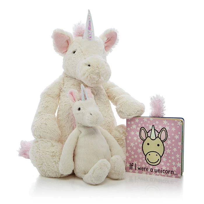 商品Jellycat|中号独角兽 Medium Bashful Unicorn - Ages 12 Months+,价格¥185,第3张图片详细描述