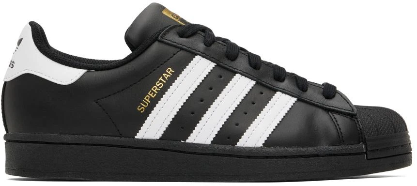 商品Adidas|Black Superstar Sneakers,价格¥531,第1张图片