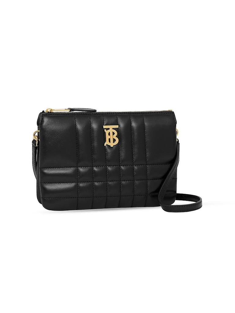 商品Burberry|Lola Quilted Leather Twin Pouch-On-Strap,价格¥8657,第2张图片详细描述