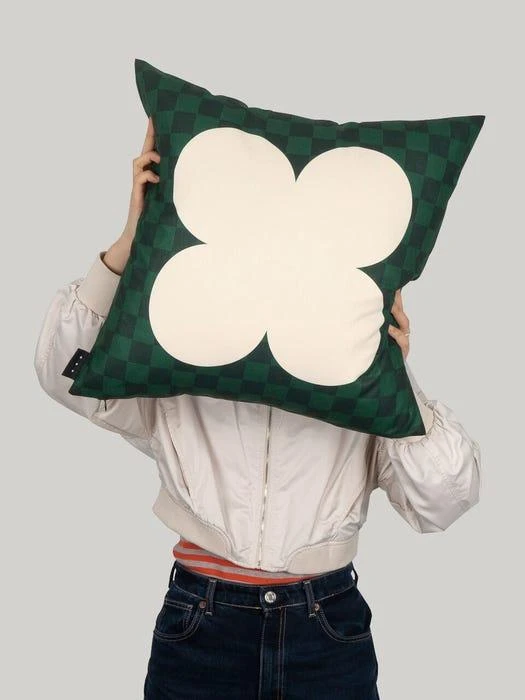 商品DROPDROPDROP|Clover In Holiday_Cushion Cover [L],价格¥491,第2张图片详细描述