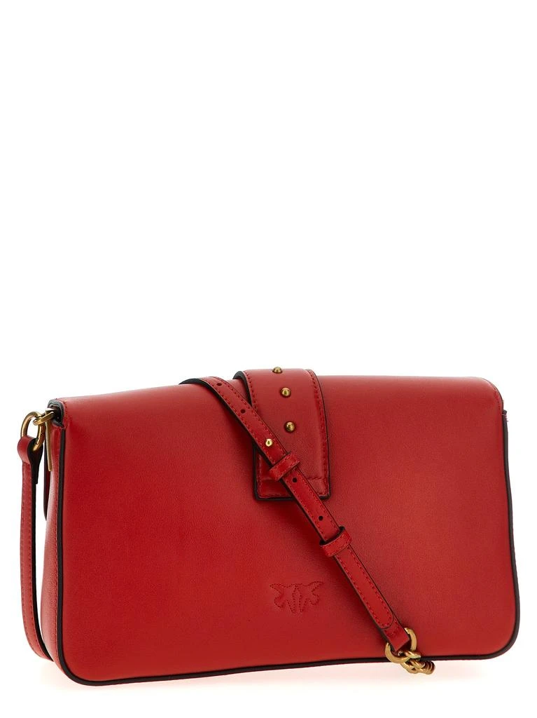 商品PINKO|Love One Classic Crossbody Bags Red,价格¥1785,第3张图片详细描述