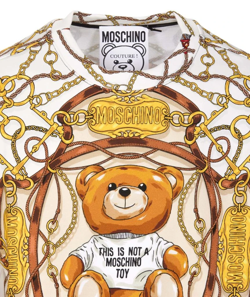 商品Moschino|Moschino Military Teddy Scarf Sweatshirt,价格¥3355,第4张图片详细描述