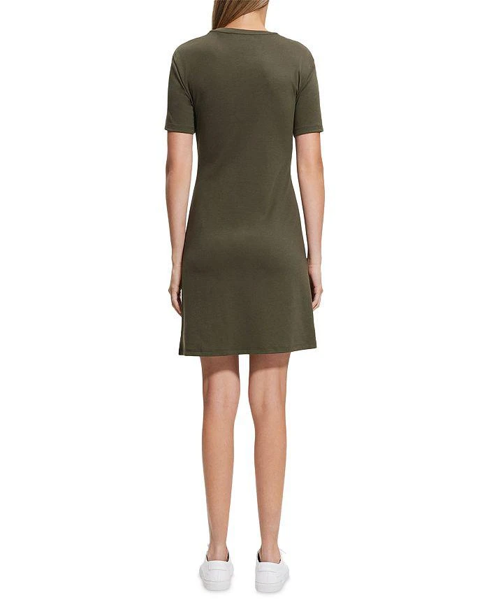 商品Theory|Side Drape Mini Tee Dress,价格¥511,第2张图片详细描述