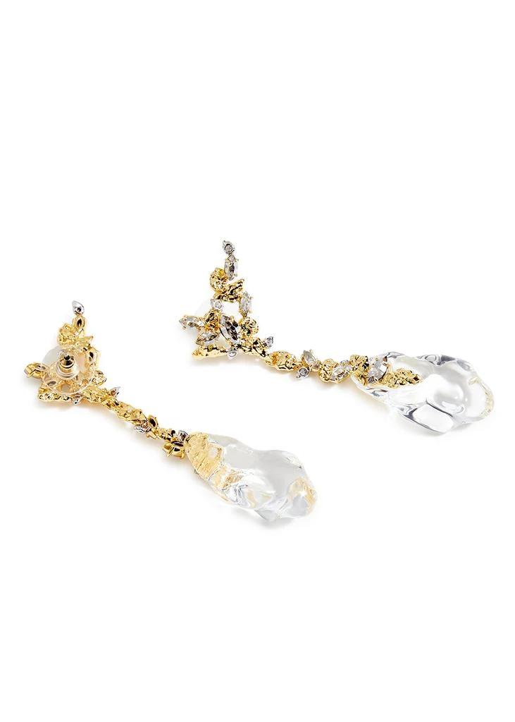 商品Alexis Bittar|Dream Rain Lucite and 14kt gold-plated earrings,价格¥3408,第3张图片详细描述