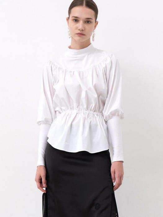 商品MOONTAN|New Gathered-York Shirt_White,价格¥1339,第4张图片详细描述