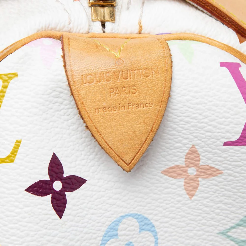 Louis Vuitton White Monogram Multicolore Canvas Speedy 30 Bag 商品