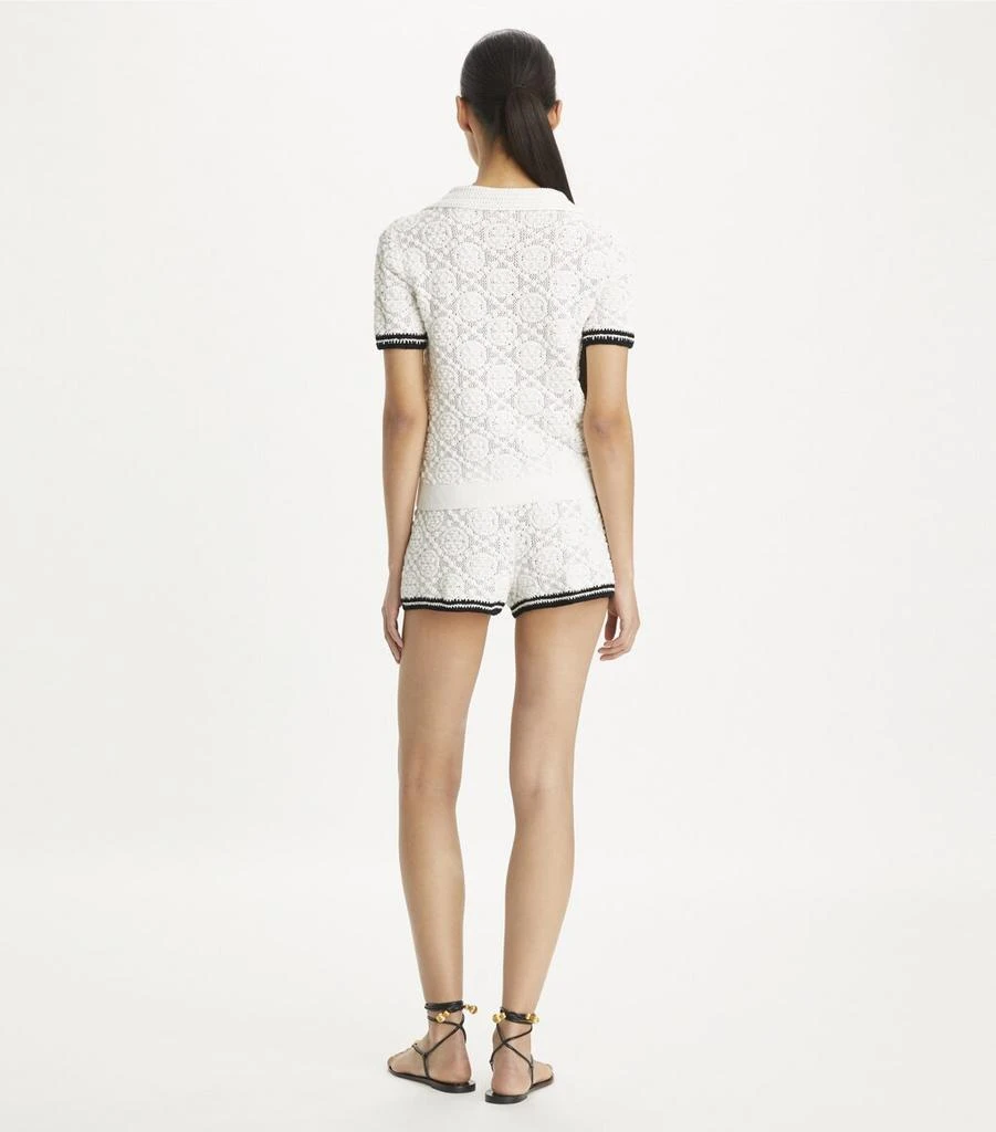 商品Tory Burch|Pointelle Knitted Shorts,价格¥1648,第3张图片详细描述