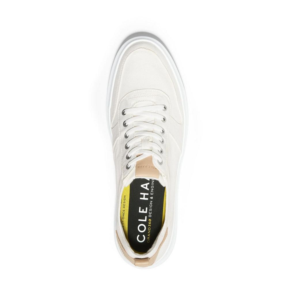 Men's GrandPrø Rally Court Canvas Sneakers商品第5张图片规格展示